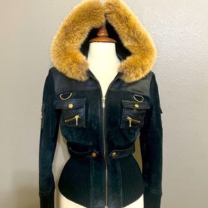 vintage Guess by Marciano womens bomber jacket